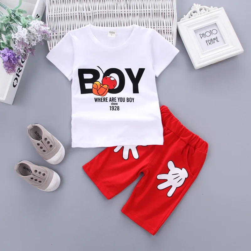 BibiCola-toddle-baby-boys-clothes-sets-baby-boys-clothing-sets-2pcs-T-shirt-Shorts-Summer-sports