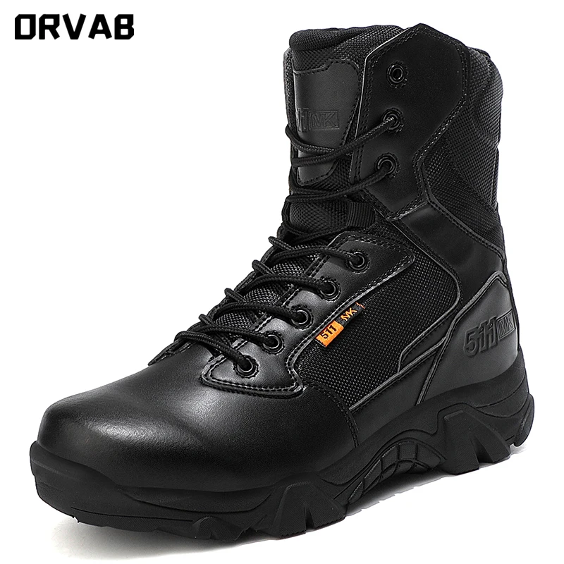 Waterproof Combat Boots For Men Army Boots High Quality Us Military