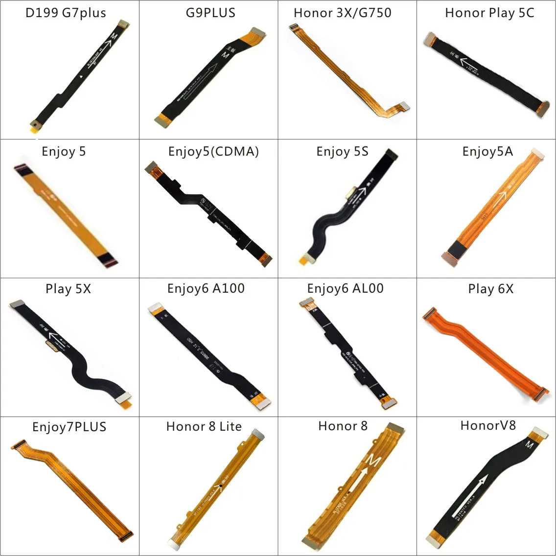 For Huawei D199 G7plus V8 Lite 3X G750 Play 5C Enjoy 5S 5A 5X 6 AL00 G9PLUS Main Motherboard Connector LCD Flex Cable | Мобильные