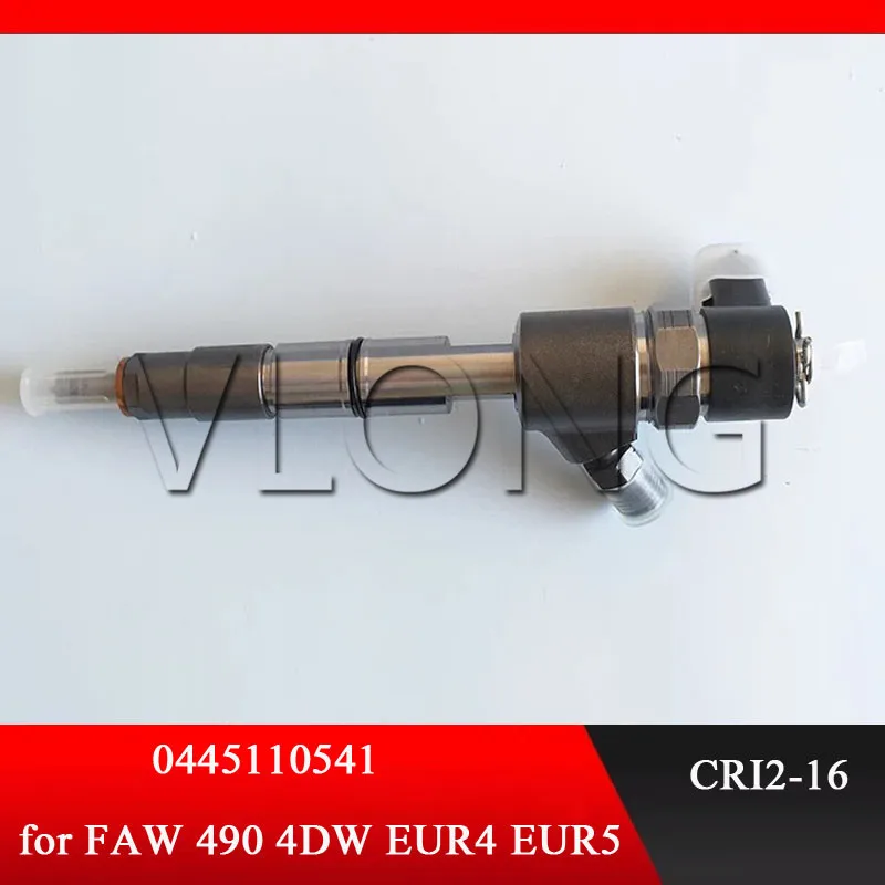 

0445110541 Common Rail Injector 0 445 110 541 Auto Engine Diesel Fuel Injection Nozzle For XICHAI 490 4DW EUR4 EUR5 1112100-B81