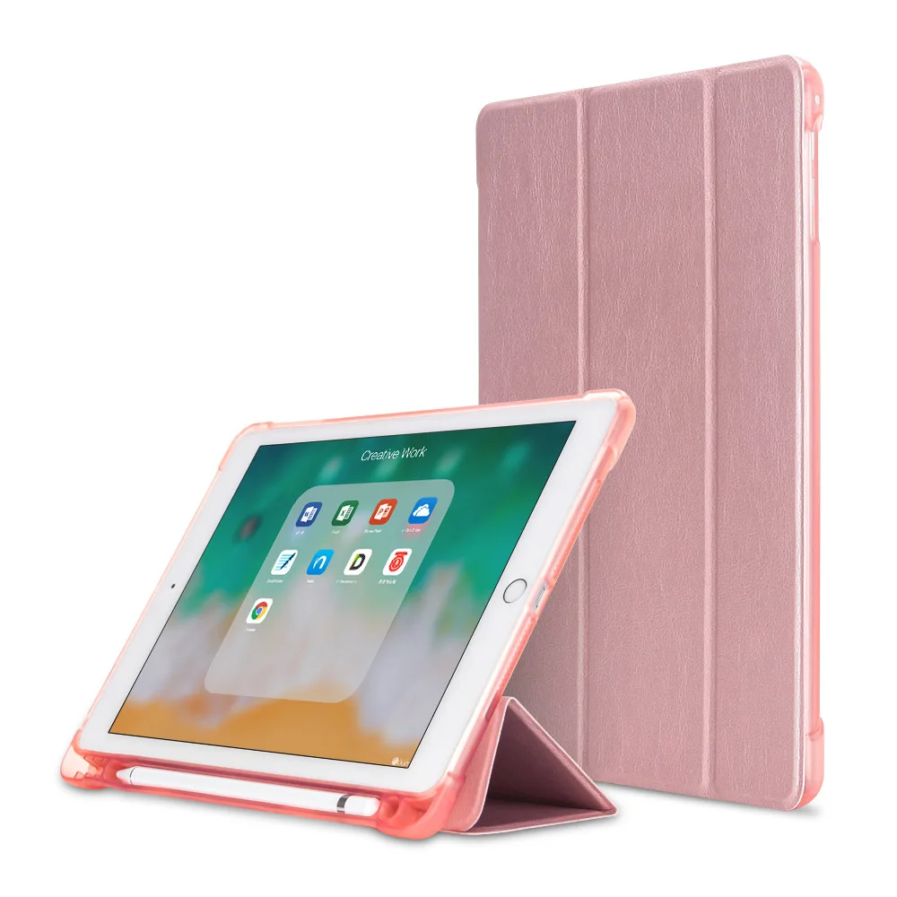 Чехол для iPad air2 air1 2018 2017 9 7 "силиконовый мягкий чехол из искусственной кожи 6 го