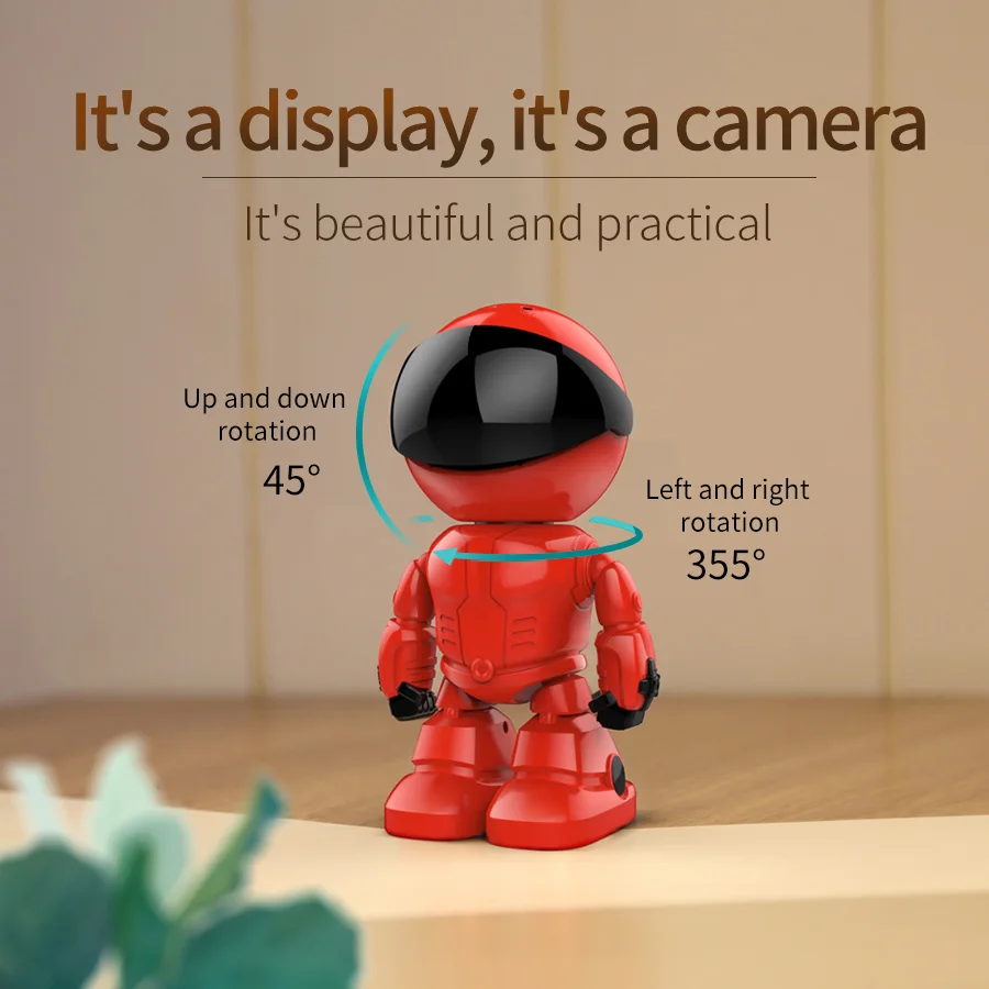 Video Surveillance CCTV Wireless Camera Robot WIFI Ip Baby Monitor Webcam APP Remote Control Smart Home | Безопасность и защита
