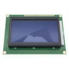 12864 128x64 точек Графический желтый зеленый/синий цвет с подсветкой ЖК-дисплей модуль ST7920 параллельный порт для arduino Diy Kit