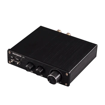 

2x100W bluetooth 5.0 Amplifier PJ.MIAOLAI A1 2 CH HiFi Digital Stereo Home Audio Bass Tone Stereo Lossless Amplifier DC12-25V