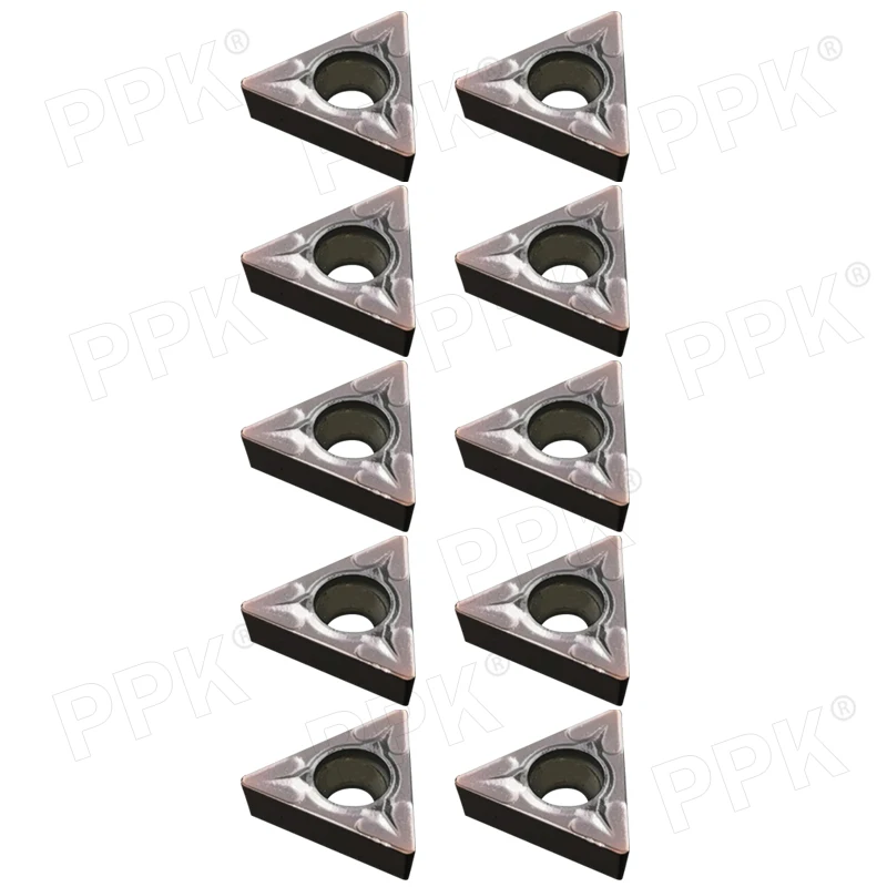 

10PCS CNC turning tools a box of ten blades / TCMT110204 VP15TF