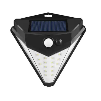 

38lED Solar Body Induction Diamond Wall Lamp Christmas Atmosphere Lamp Outdoor Garden Light Street Lamp