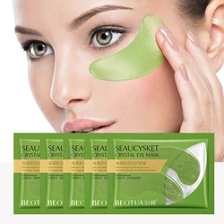 5Pair Crystal Collagen Eye Mask Under Eye Care Anti Wrinkle Ant Aging Moisturizing Whitening Eyelid Patch Dark Circle Remover