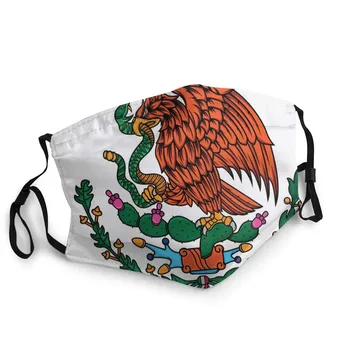 

3d Print Cartoon Mouth Masks For Women Men Face Cover With Filters Dustproof Reusable Fabric Face Mask Mouth-muffle Mascarillas