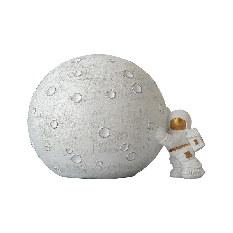 

Nordic Astronaut Piggy Bank Creative Adult Piggy Bank Astronaut Small Decoration Light Luxury Home Decoration