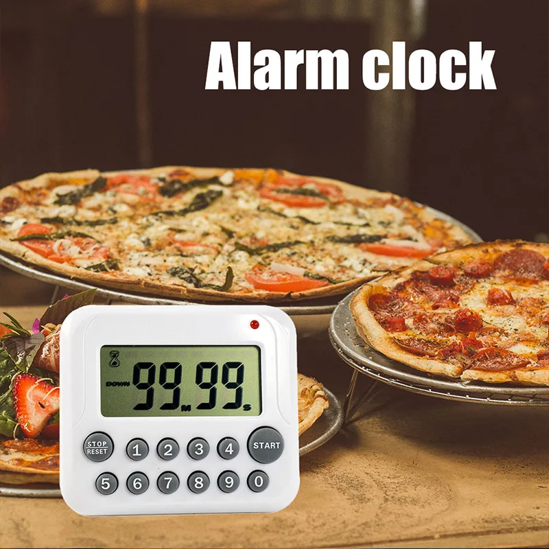 Digital Kitchen Timer Cooking Timing Positive Countdown Up Pockets Timer Alarm TB Sale