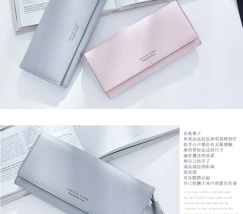 Wallet Ladies Long Fashion Tassel Doka Large Capacity Wallet