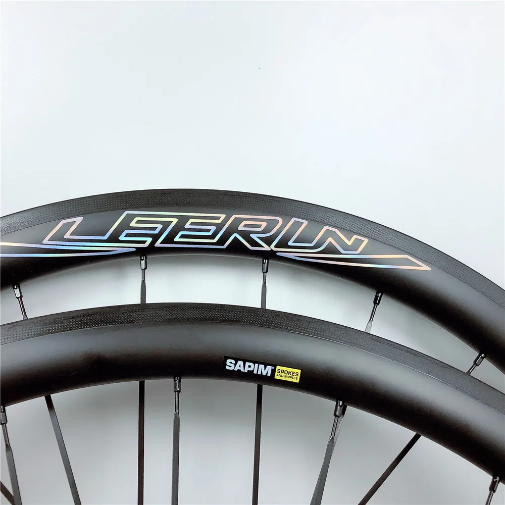 Top Sale Ultra Light 700c 38mm 50mm Carbon Wheels Clincher Tubular Tubeless with SAPIM Spokes Ceramic Bearing Hub for Road Bike | Спорт и
