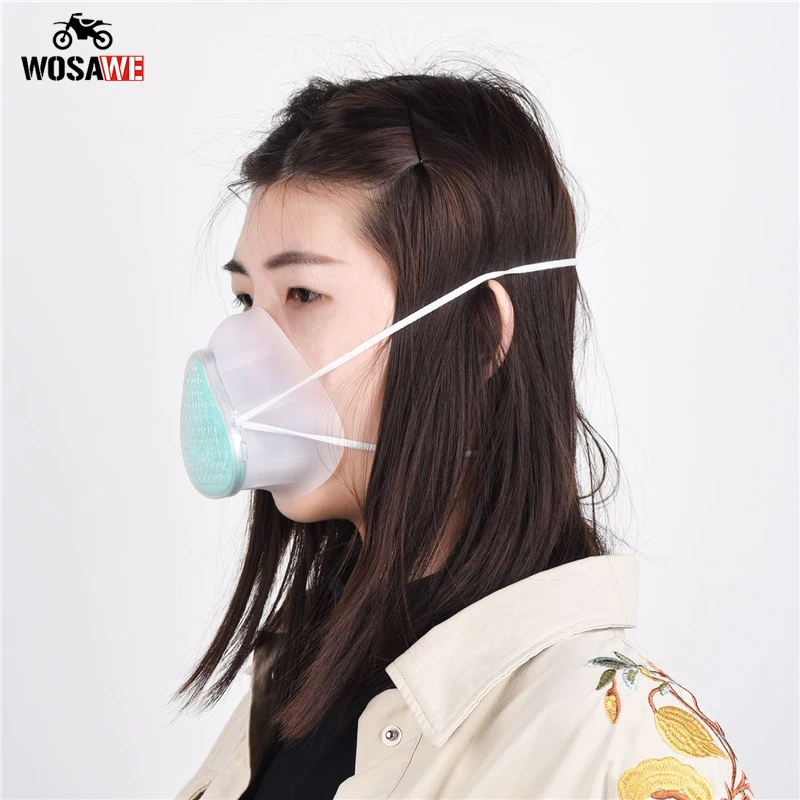 

HEPA Filters 95 CE Certification Bacteria Proof Mouth Mask Antibacterial Filtering Dust Anti-Pollution Repeat Washable Face Mask