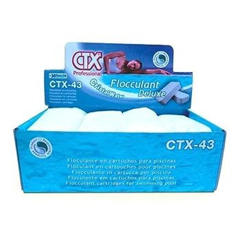 

Floculante CTX en cartuchos 8 unidades - 1 kg