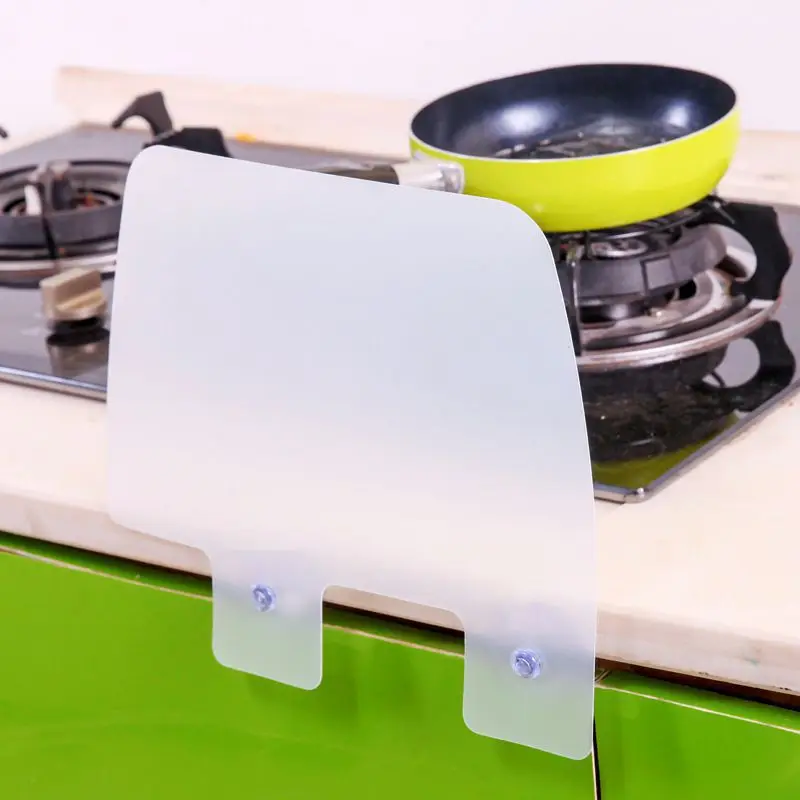 

Kitchen Tool Oil Baffle Utility Kitchen Wash Basin Removable Portable Suction Cup Type Silicone Sink Oil And Splash Proof Baffle