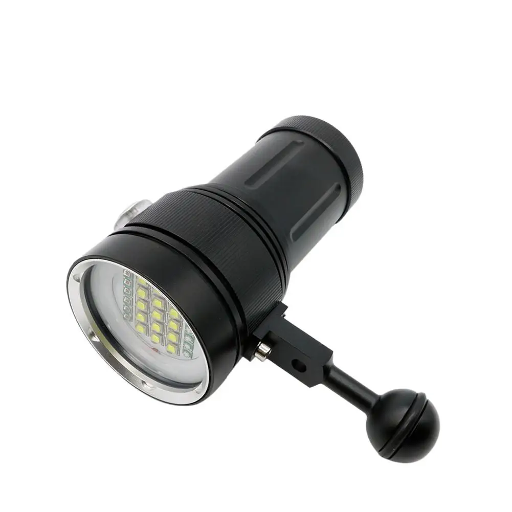 

Diving Light Underwater 100m 10X XML2+4xRed+4xBlue LED Photography Video Dive Flashlight Lamp