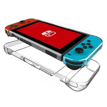 

Bevigac Portable Back Protection Hard Shell Cover Case Skin Anti-scratch Dustproof for Nintend Switch NS NX Joy-Con Controller