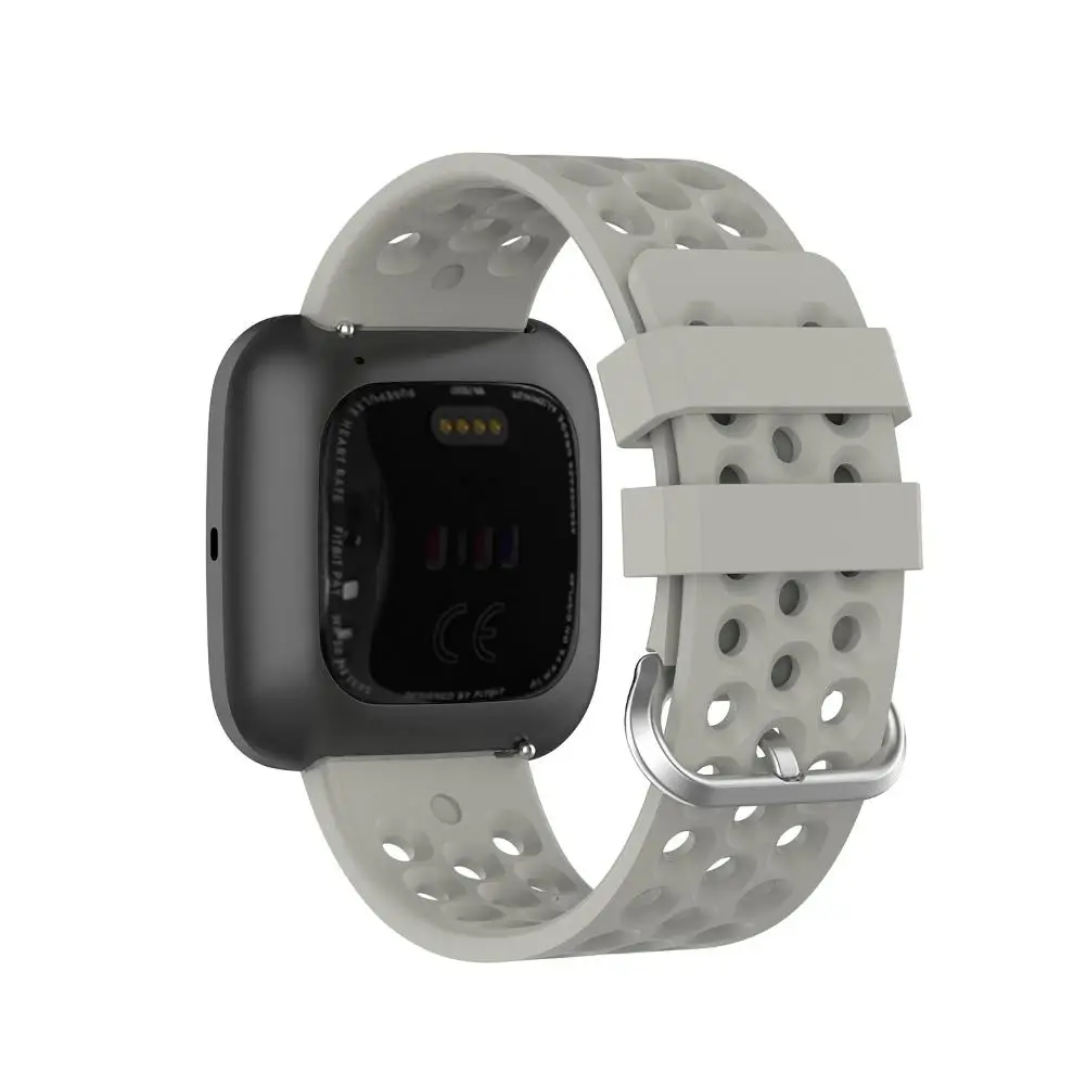 

Watch Band For Fit-bit Versa 2 Lite 23mm Replacement Soft Silicone Adjustable Watch Strap Band For versa Smart watch Acces 2019