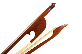 

Free Shipping Violin Bow 4/4 Baroque Snakewood Natural Horse Tail Great Balance