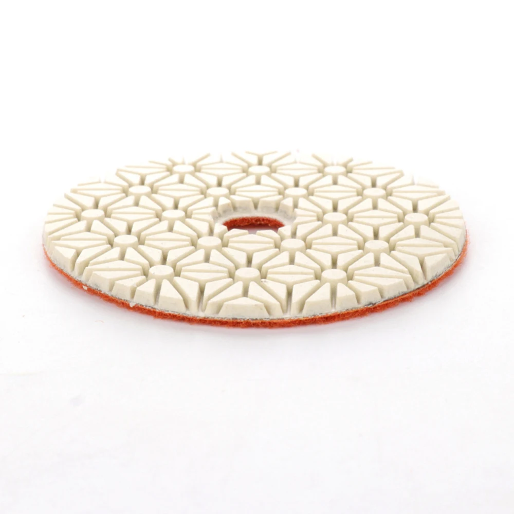 3Pcs 100/200/300 Diamond Wet Polishing Pads Diamond Polishing Discs Granite Marble Concrete Stone Polishing Grinding Discs Tool
