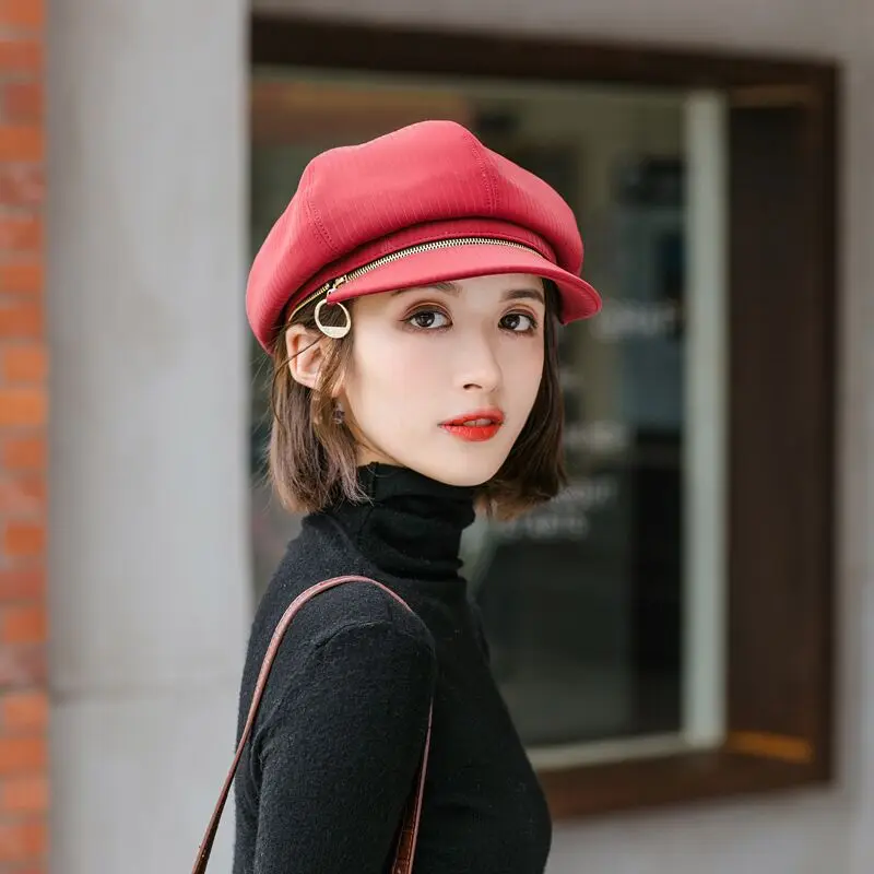 Béret Unisexe La Vogue - 6 Couleurs, Taille Unique 58 Cm - Style Rétro Pour Automne-hiver