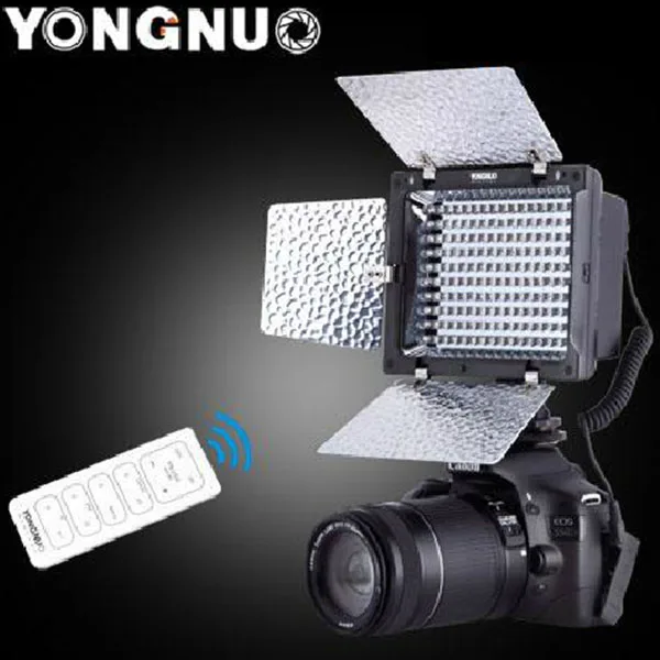 Yongnuo YN 160 II Светодиодная лампа для освещения видео с конденсаторным микрофоном