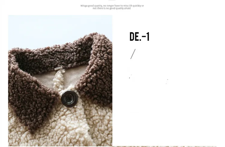 New winter England style simple Artificial faux fur with skin turn down collar long section jacket outwear for teenage girls
