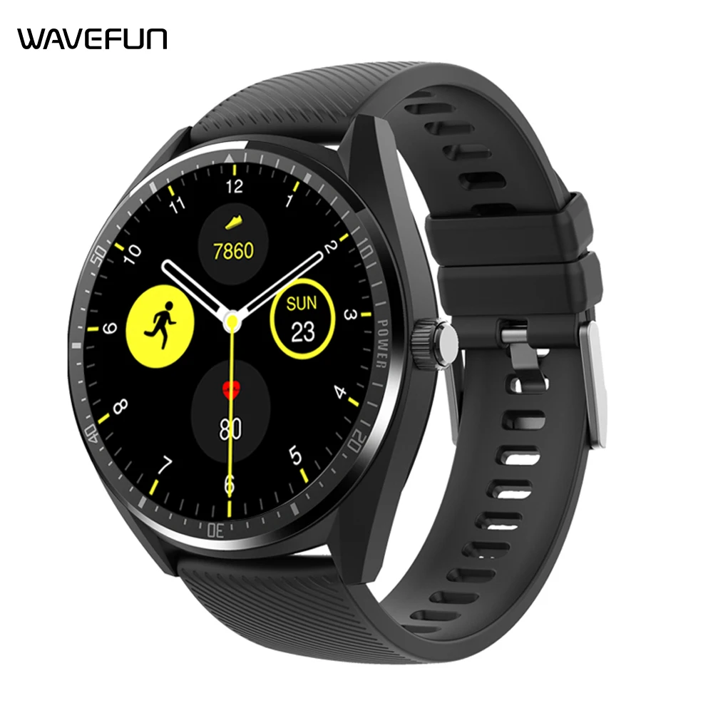 Смарт часы Wavefun Aidig S IP68 экран 1 28 дюйма пульсометр 460 мАч|Смарт-часы| |