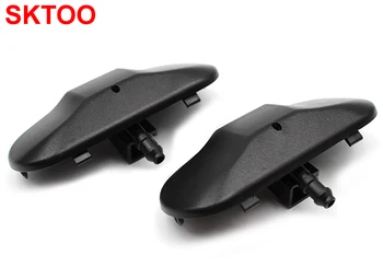 

SKTOO 2pcs for VW Passat Golf MK6 MK7 6 7 Touran Skoda Superb Windscreen Washer Windshield Jet Water Spray Nozzle 2KD 955 985