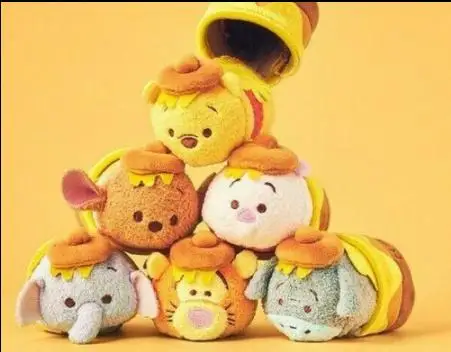 Японские друзья медовый горшок мягкие игрушки Roo Eeyore Tigger плюшевые 2019 | Игрушки и