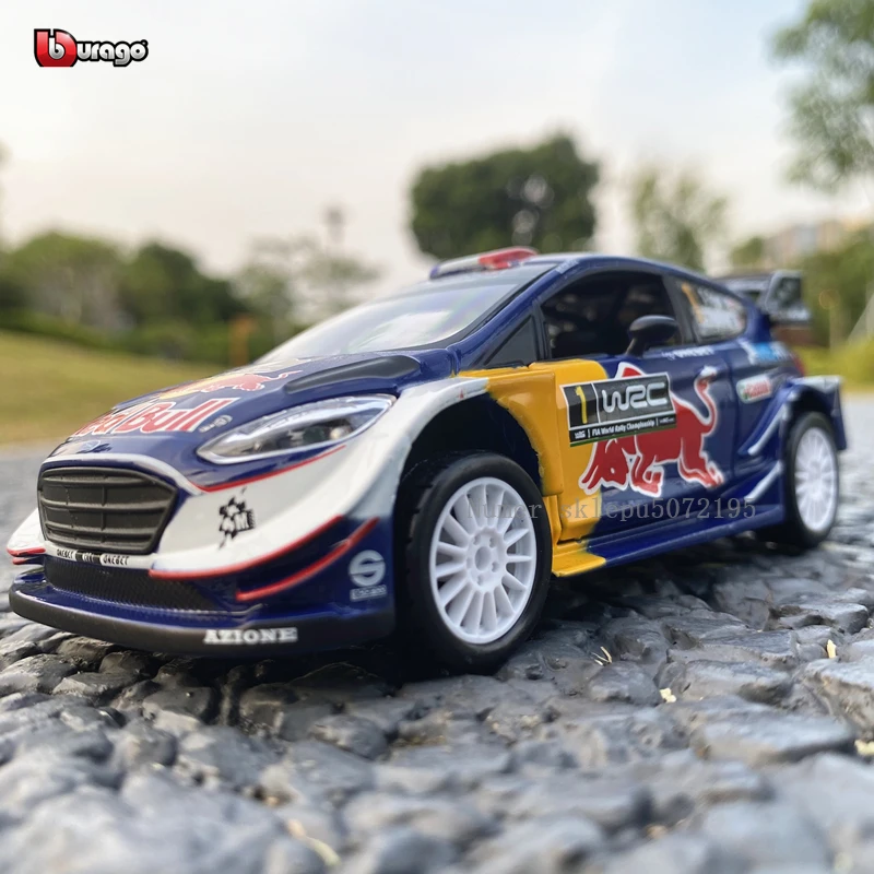 Bburago 1:32 2017 M Sport Ford Fiesta NO. Модель автомобиля ралли 01 WRC модель из сплава