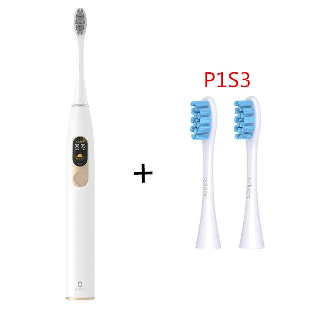 Add P1S3 MI Mijia Oclean X умная электрическая зубная щетка с сенсорным экраном, управление с помощью приложения, водонепроницаемая, быстрая зарядка, 4 режима, зубная щетка для взрослых - Цвет: Add P1S3