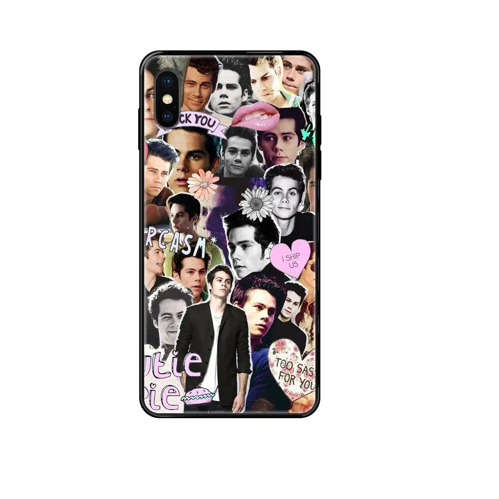 Черный мягкий ТПУ чехол для Huawei P8 P9 P10 P20 P30 P40 Lite Plus Pro 2017 P Smart 2019 Dylan O Brien коллаж