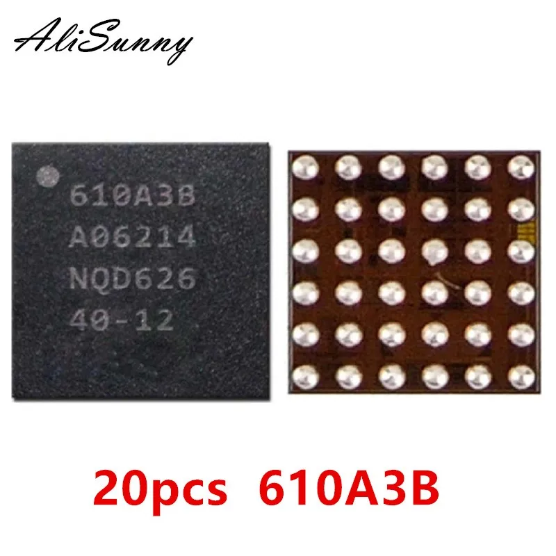 AliSunny 20 шт. 610A3B для iPhone 7 Plus P 7G USB U2 зарядное устройство ic чип U4001 BGA 36Pin на плате