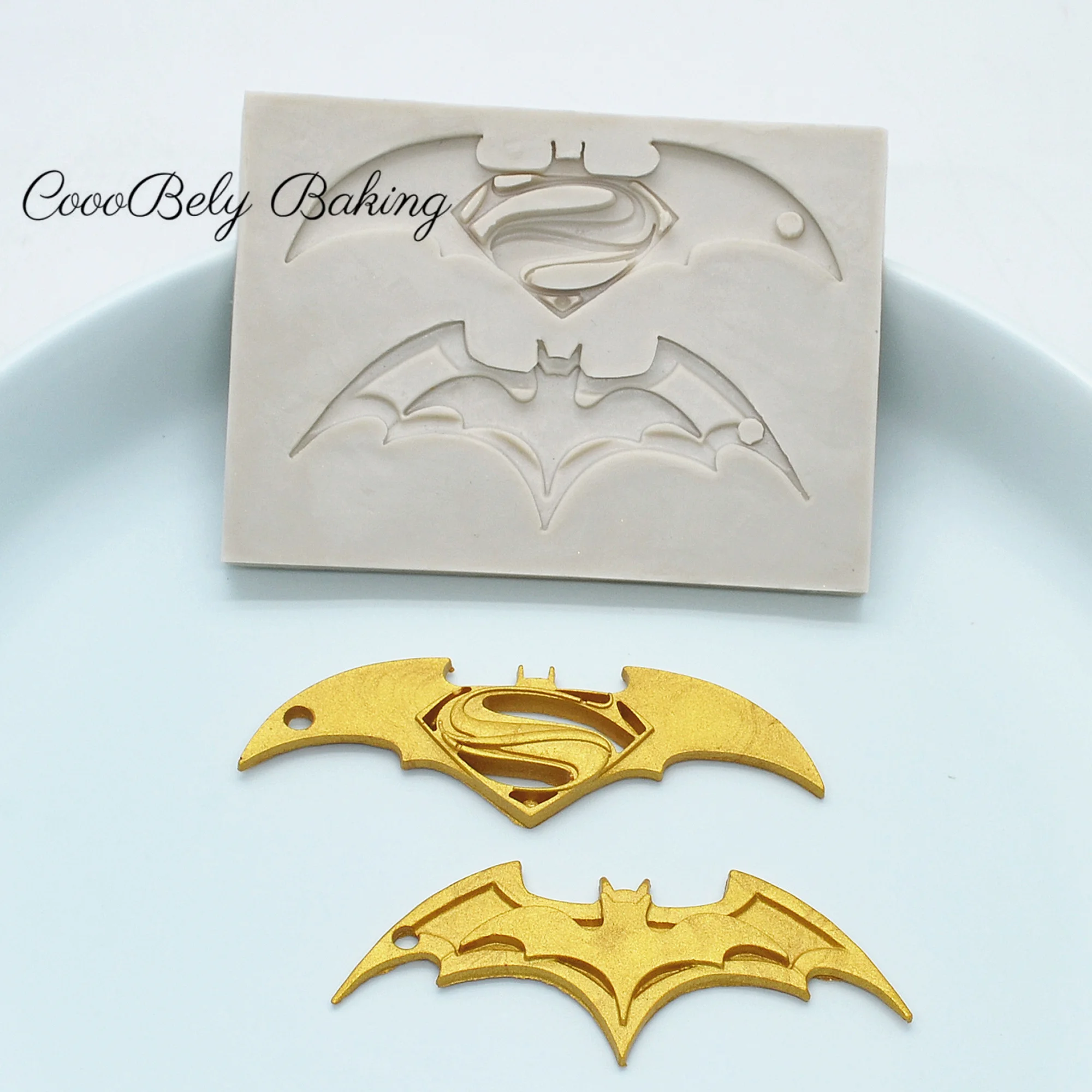 Luyou 1 шт. силиконовая форма Superherocake кружевная для помадки - Цена: 253,79 руб.