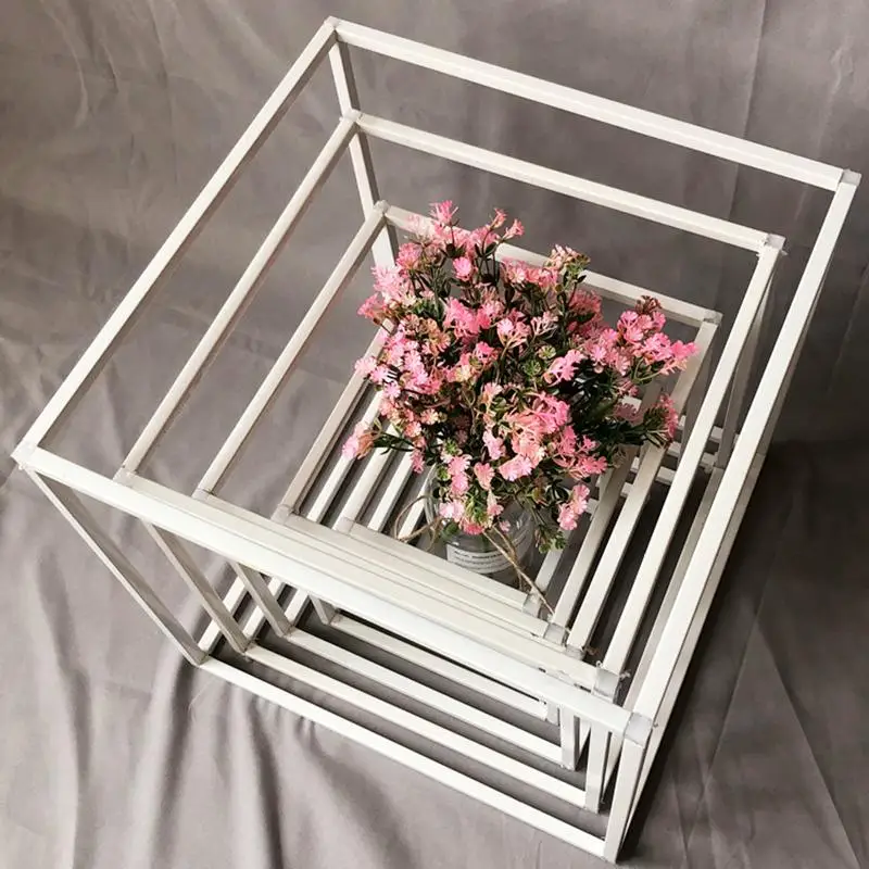 60/80/100CM Wrought Iron Metal Geometric Flower Frame Wedding Decoration Road Leads Gold Flower Stand Party Wedding Props Shelf 60/80/100CM Wrought Iron Metal Geometric Flower Frame Wedding Decoration Road Leads Gold Flower Stand Party Wedding Props Shelf