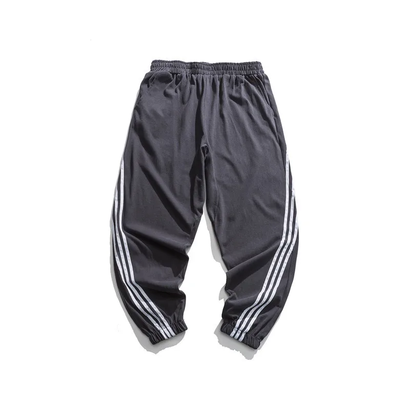 

Luoye luo ye 2020 Spring Athletic Pants Japanese-style Origional Youth Three Bars Beam Leg Casual Pants Men's K711