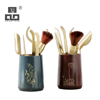 

TANGPIN copper tea ceremony sets handmade copper tea accessories