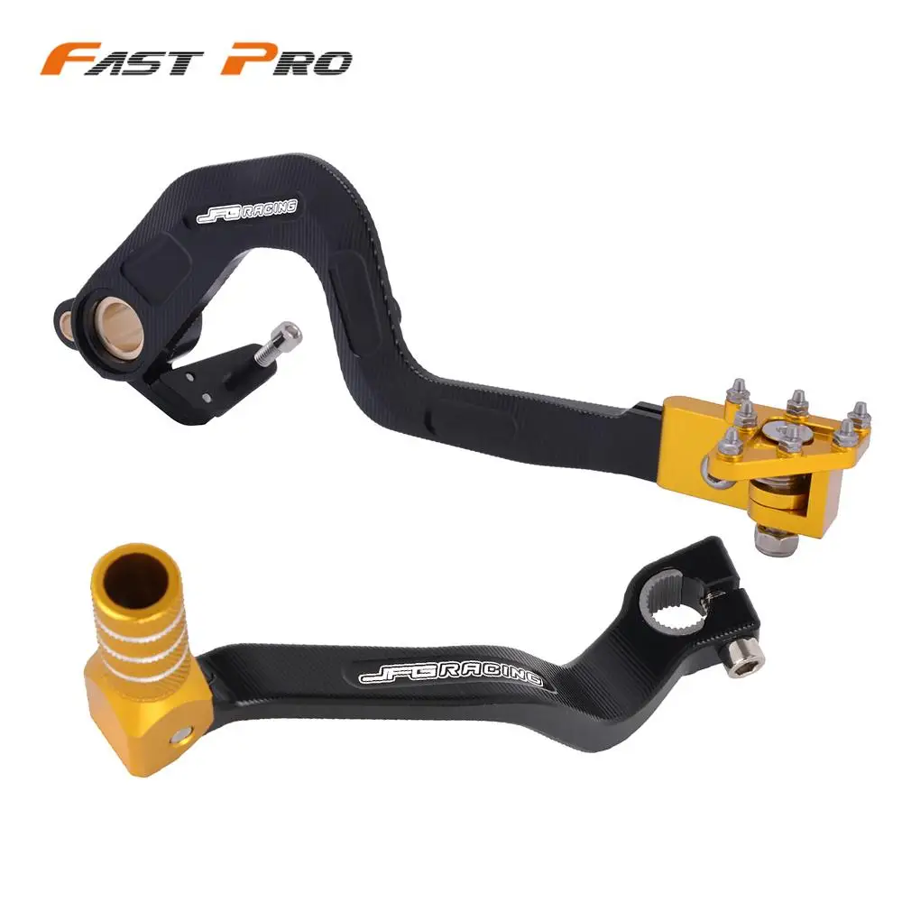 Motorcycle CNC Shifter Shift Rear Foot Brake Pedal Lever For SUZUKI