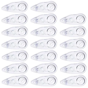 

20 Pack Correction Tape Mini White Out Tape Cute Writing Tape Semi-Automatic Instant Corrective Tape for School Kids Students