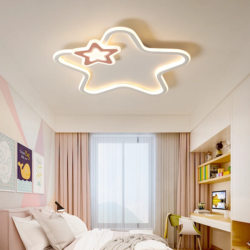 Потолочный светильник роскошный лобби креативный отель Бар простая спальня затемнение дистанционное управление современный