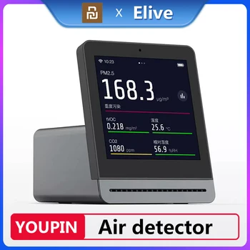 

Youpin cleargrass air monitor IPS Screen Mobile Touch Operation Air monitor Temperature humidity test Mijia App Control For Home
