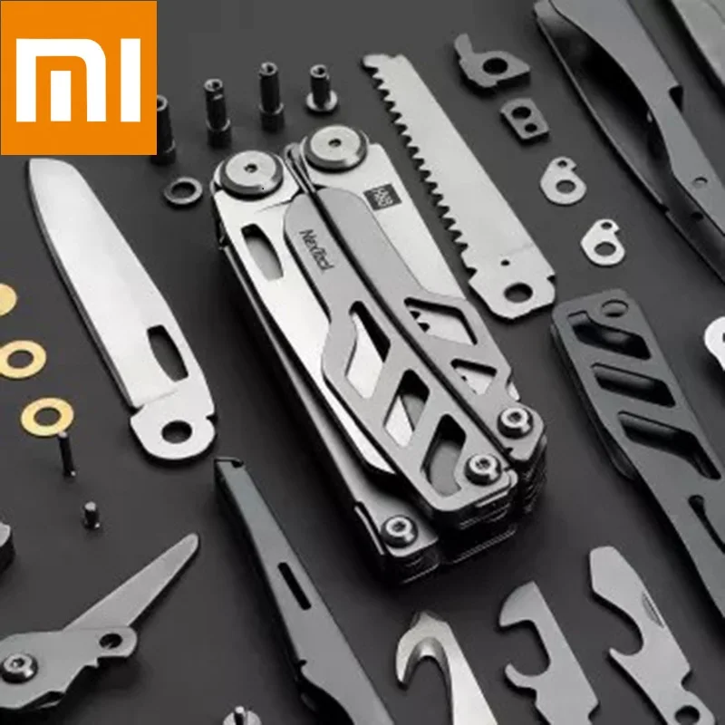 Xiaomi huohou Многофункциональный складной нож открывалка для бутылок из нержавеющей