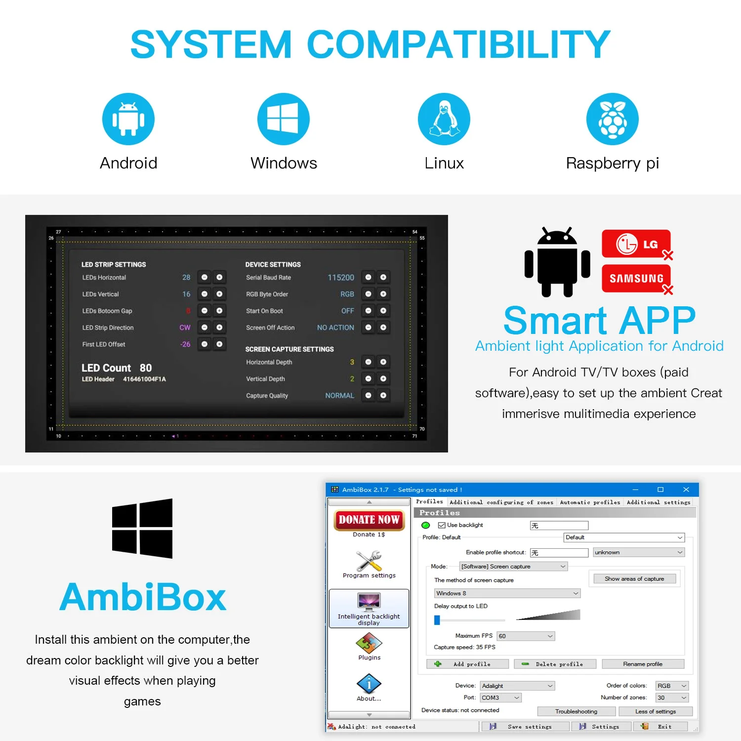 DreamScreen offre le funzionalità di Ambilight su qualunque TV (video) 