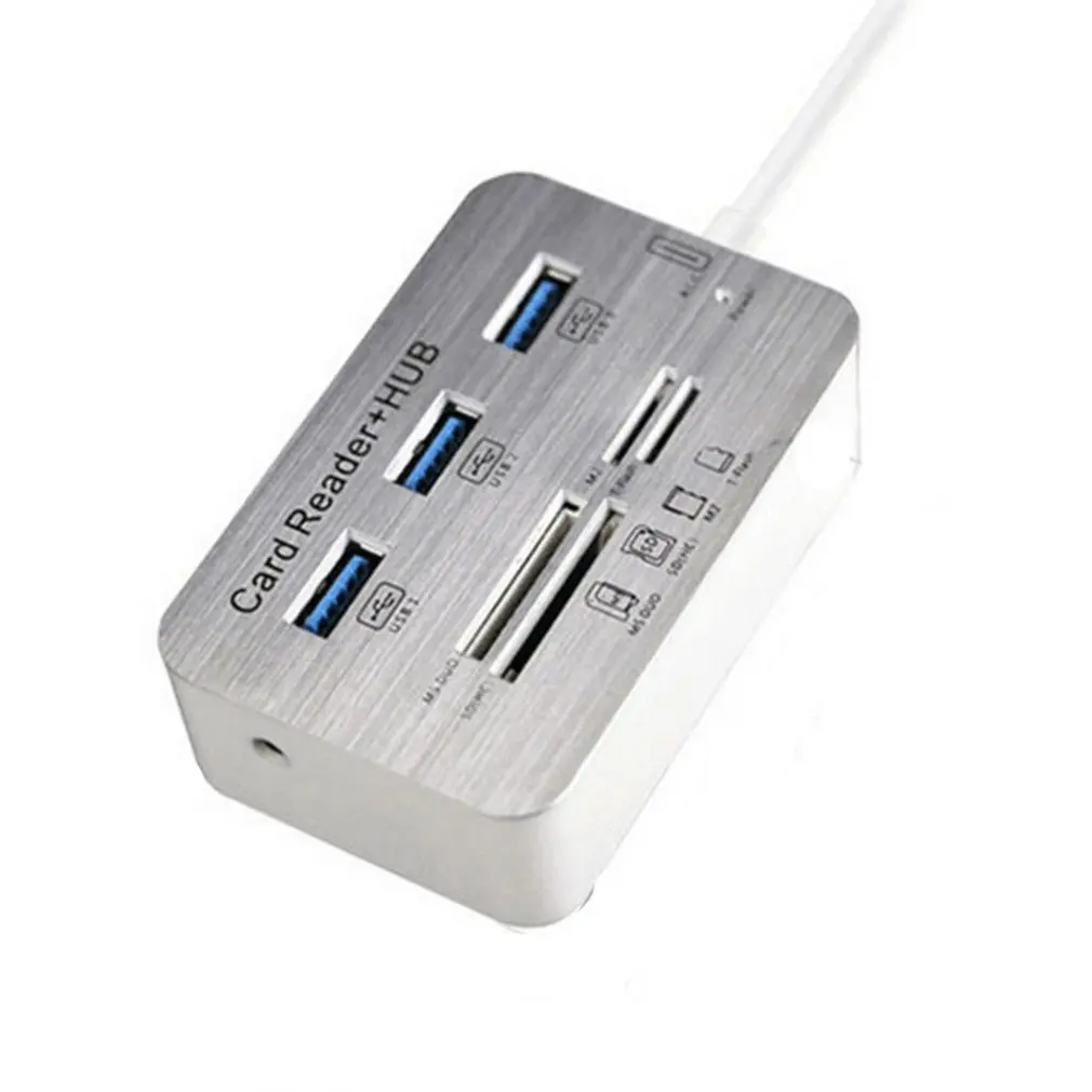 Концентратор USB/Type C разветвитель USB 3 0 Micro типа кардридер все в одном адаптер для