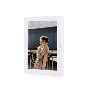 

display 15 inch digital photo frame vertical standing with motion sensor internal battery