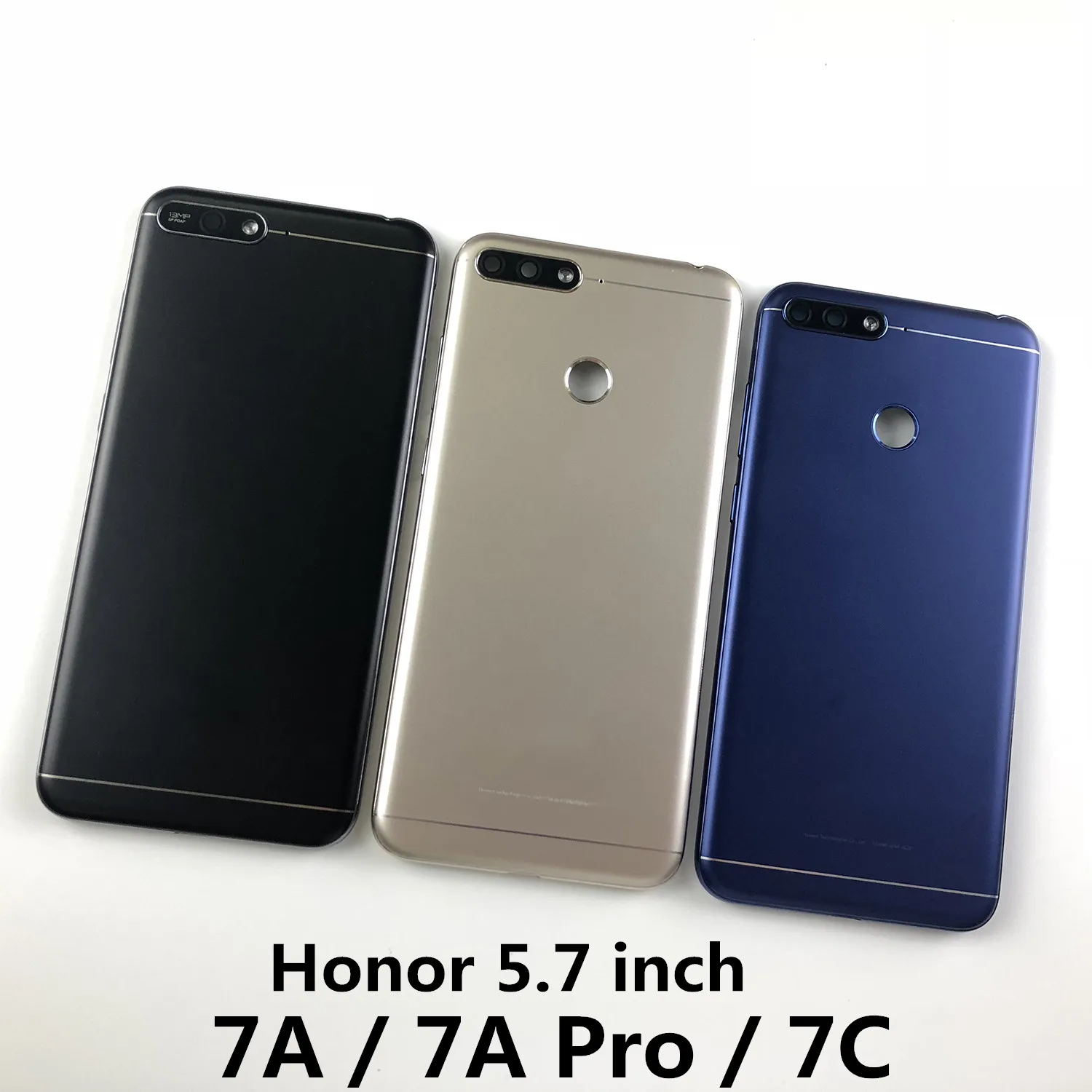 Для huawei Honor 7A pro Aum-l29/Honor 7C Aum-L41/Honor 7A корпус крышка батареи задняя крышка и Кнопки громкости питания+ логотип