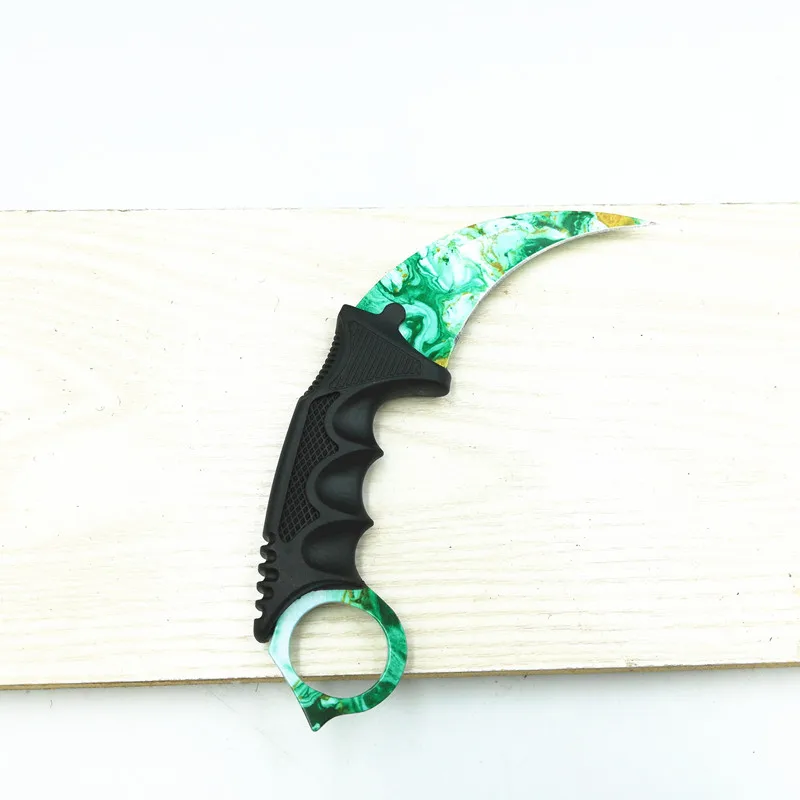 HS инструменты CS GO Counter Strike claw Karambit нож для шеи с ножом Tiger Tooth настоящий игровой