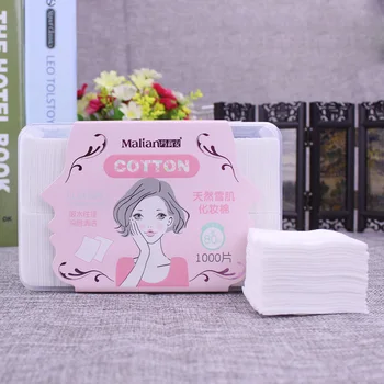 

Puff Cotton Face Cleansing Nail Art Cleaning Wipe cotton makeup remover cotton 1000 ultra-thin Silk thin cosmetic cotton