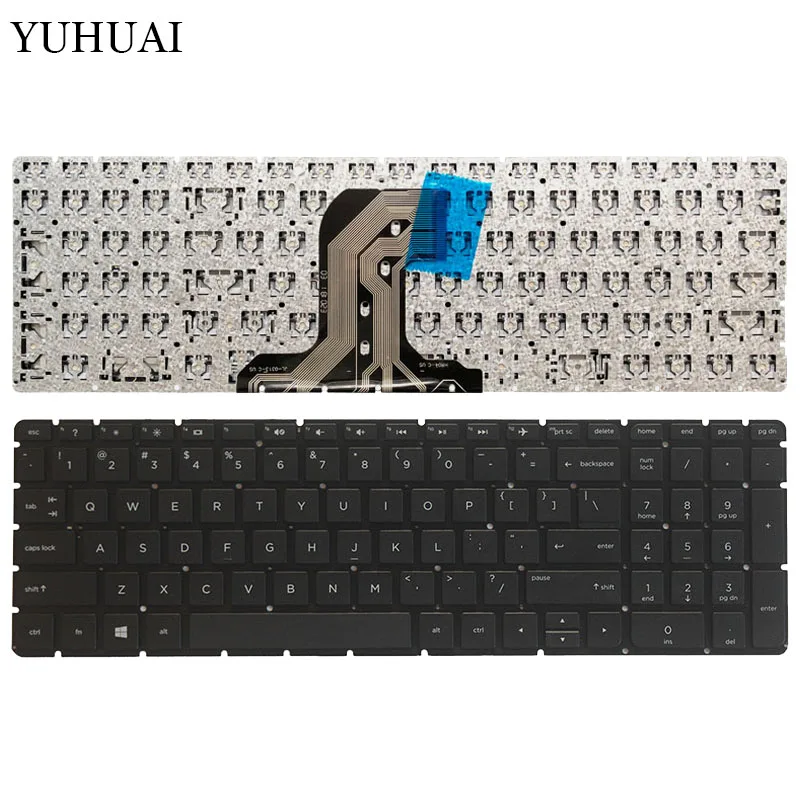 

New US Laptop keyboard For HP TPN-C126 TPN-C125 HQ-TRE no Frame English Keyboard